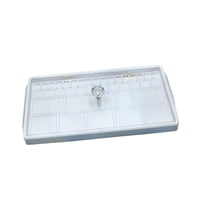 Ioensy - Caja De Almacenamiento De Piezas De Reloj Utilice Una Caja De Accesorios De Reloj Profesional Portátil