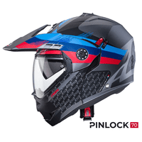 Casco Para Moto Caberg Tourmax X Sarabe Matt Gun Metal/Black/Bmw L