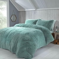 Todo Hogar Santiago De Chile - Cubrecama Peludo 2 Plazas Verde Agua