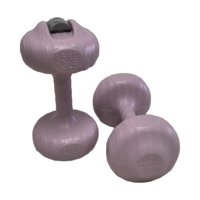 Magideal - 2 Mancuernas Rellenas De Agua, Equipo De Ejercicio Versátil, Antigoteo, Pesas De Viaje Para Niños, Ideales Para Entrenamiento De Brazos Y Levantamient 3 Kg