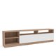 thumbnail image 1 of Rack Tv Moyan Light 2 Puertas 75 Pulgadas Café - Blanco, 1 of 6