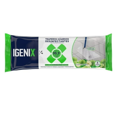 Wipes Igenix 8Un Manzana Verde