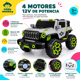 thumbnail image 5 of Camioneta Eléctrica Infantil 12V 4 Motores Control Remoto Bluetooth USB Luces Y Música Little Monkey Gris, 5 of 8