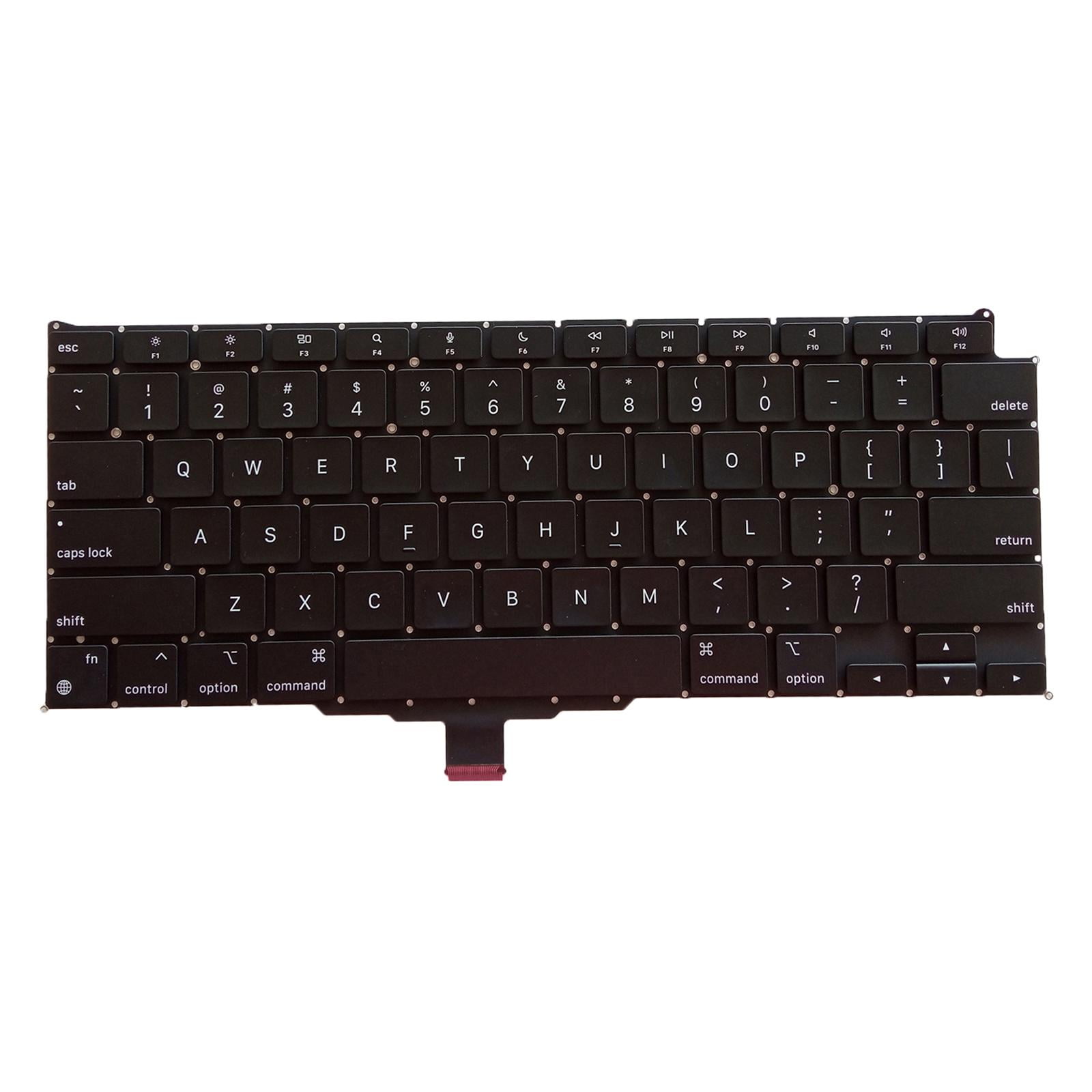 Bothyi - Teclado De Repuesto Negro Para 13" M1 A2337 2020 Mgn63 Mgn93 Emc 3598 Piezas