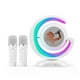 thumbnail image 1 of Parlante Karaoke Bluetooth Luz Colorida Micrófono Dual, 1 of 2