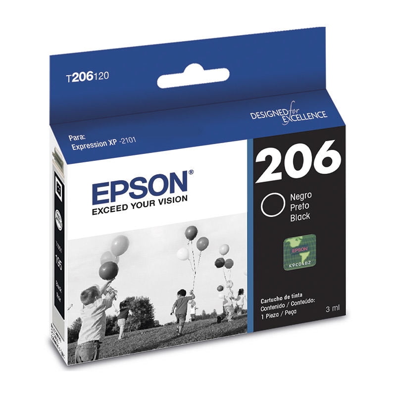 Epson - Cartucho De Tinta Original T206 Negro