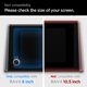 thumbnail image 3 of Protector de pantalla Spigen GlasTR Slim para Toyota 8", 3 of 7