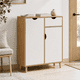 thumbnail image 4 of Aparador Buffet Nórdico con 2 Puertas y 1 Cajón Blanco Madera 80x30x92cm, 4 of 10
