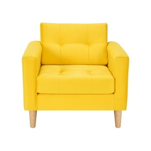 Bodevir - Sofa Retro 1C Felpa 05 Amarillo