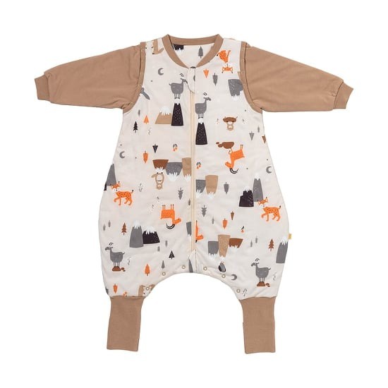 Slumbersac - Saco De De Dormir Mountain Long Con Calcetines Antideslizantes, 12 A 18 Meses, T