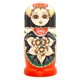 thumbnail image 5 of Madera Matryoshka Party Prop Crafts Juguete De Apilamiento Pintado Para Ni?as, 5 of 5