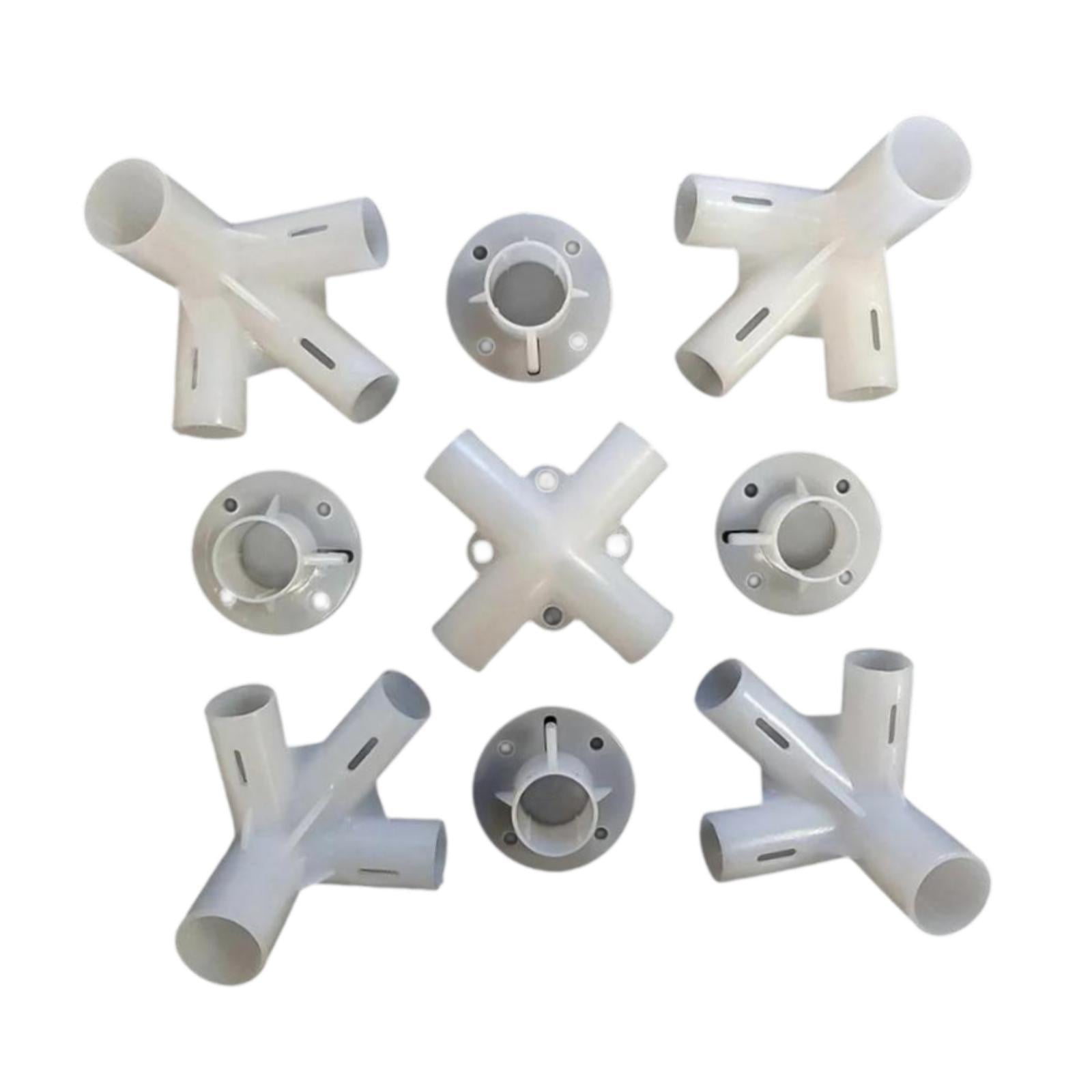 Ioensy - 9 Piezas De Repuesto Para Pies, Conector Central De Esquina Para Mochileros Al Aire Libre