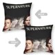 thumbnail image 2 of Sobrenatural Fundas de almohada de terciopelo con tema, regalos de funda de almohada, decoración para el hogar, cojín de lanzar, regalo de cumpleaños para fans y parejas.50*50cm., 2 of 6