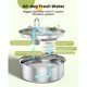 thumbnail image 3 of Fuente de Agua Perros oneisall 7L Acero Inoxidable, 3 of 3