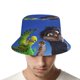 thumbnail image 4 of Loro Sombrero bucket para adultos, gorra de protección solar, sombrero de pescador plegable para viajes al aire libre, pesca y actividades de verano, 4 of 6