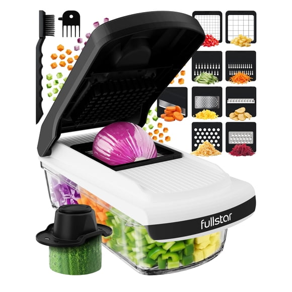 Picador de Verduras Fullstar 9 en 1 con Contenedor de 1.2L