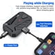 thumbnail image 4 of Compatible con PS5, Xbox, Android Gaming Keyboard Mouse Converter - Adaptador de controlador de 2 puertos USB Type-C con cable para PUBG Mobile, PC Gamepad.-Negro, 4 of 6