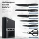 thumbnail image 2 of Juego de cuchillos de cocina Randalfy con bloque 7 piezas, 2 of 2