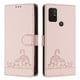 thumbnail image 1 of Funda tipo cartera FOXDOCK para Motorola MOTO G30/G10/G20 con soporte, ranuras, RFID, diseño de gato, 1 of 5