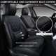 thumbnail image 2 of Fundas de Asiento TINRAIYANG Juego Completo Cuero Negro Sintético, 2 of 8
