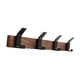 thumbnail image 4 of Gancho de pared para colgar abrigos de pared, gancho de almacenamiento montado en pared Simple portátil, organizador de puerta para bufandas, Hotel, g Cuatro ganchos, 4 of 5