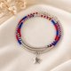 thumbnail image 1 of Pulsera Miyuki Edición Limitada Septiembre – los colores de Chile con estrella de plata, 1 of 3