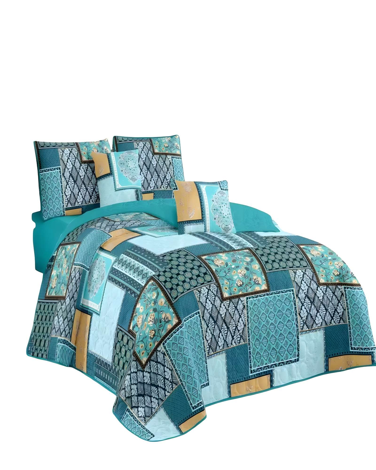 Genérico - Cubrecama Con Diseños Únicos King 250 X 270 Cm P02