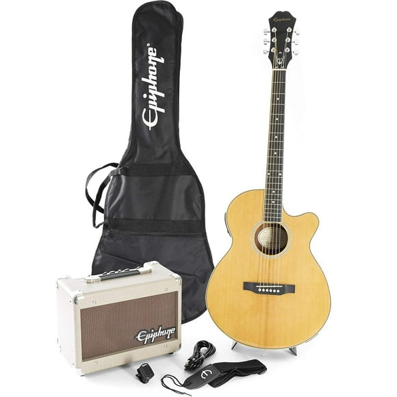 Pack de Guitarra Electroacustica Epiphone EEP 4NACH1-EU