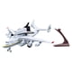 thumbnail image 1 of Colección De Aviones De Transporte Para Decoración De Escritorio, Regalo De Navidad, Juguetes Para Niños, Líneas Azules, 1 of 5