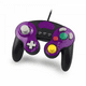 thumbnail image 2 of Gamepad con Cable AARONMEI para Wii NGC Control GameCube Negro Púrpura, 2 of 3