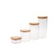 thumbnail image 3 of Set 4 Canisters Con Tapa De Bambú, 3 of 6