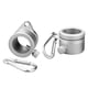 thumbnail image 1 of Anillos Para Postes De Bandera Accesorios De Montaje De Clip Kit Giratorio 360 Con Mosquetón, 1 of 5