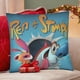 thumbnail image 4 of El Show de Ren y Stimpy Fundas de almohada de terciopelo con tema, regalos de funda de almohada, decoración para el hogar, cojín de lanzar, regalo de cumpleaños para fans y parejas.40*40cm., 4 of 6