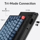 thumbnail image 3 of Teclado Mecánico Inalámbrico Keychron V3 Max TKL, QMK/VIA RGB Bluetooth/2.4 GHz/Con Cable, 87 Teclas Hot-Swappable con Switch Gateron Marrón, Compatible con Mac Windows Linux, 3 of 8