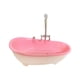 thumbnail image 1 of 1/6 Casa De Muñecas En Miniatura Bañera Juguetes De Simulación Para Muñeca De 12 Pulgadas Rosa Claro, 1 of 5