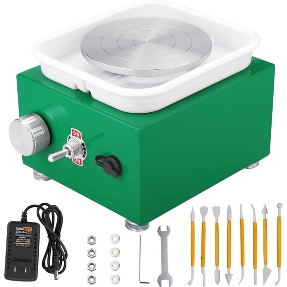 Torno de alfarería mini Dexcip 10 cm 2000 RPM 110 V kit de bricolaje