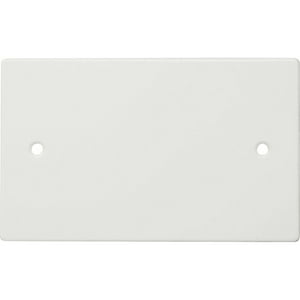Schneider - Placa Ciega Plastica Blanca