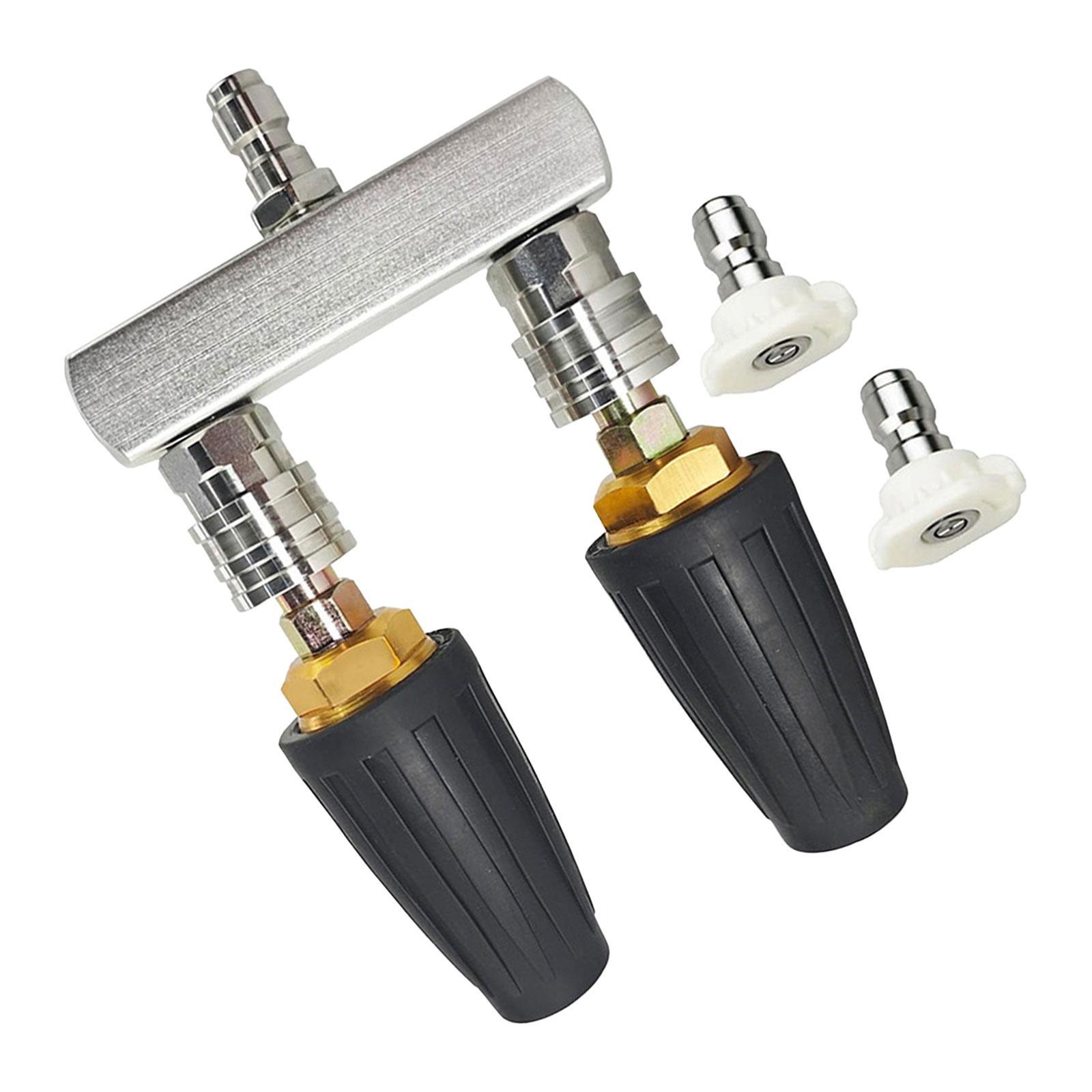 Magideal - Boquilla De Lavadora A Presión, Boquilla De Lavadora Eléctrica De 1/4 Pulgadas, Conector Rápido, Resistente, Fácil De Usar, Piezas De 4000 Psi Para El