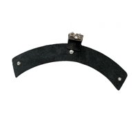 Bothyi - Almohadillas De Amortiguación De Tambor, Almohadilla Silenciosa De Cuero Suave Para Caja De Bajo, Interior Y Exterior, Color Negro, Grande