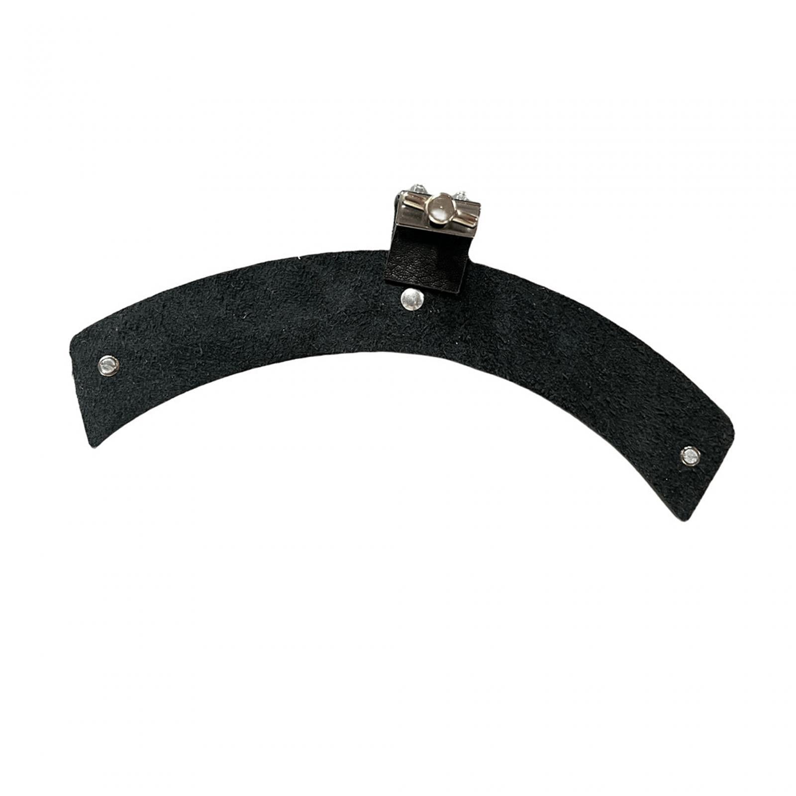 Bothyi - Almohadillas De Amortiguación De Tambor, Almohadilla Silenciosa De Cuero Suave Para Caja De Bajo, Interior Y Exterior, Color Negro, Grande