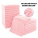 thumbnail image 4 of Toallitas MOONQUEEN Ultra Soft Premium de 30 x 30 cm, 24 unidades, color rosa, 4 of 7