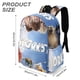 thumbnail image 3 of Cigüeñas-theme Backpack, Campus style schoolbag Bookbag with Adjustable Shoulder Straps And Large Zip Compartment, Unisex Travel Bags.42x30x15cm, 3 of 6