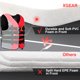 thumbnail image 4 of Chaleco salvavidas XGEAR para adultos USCG Water Sports (rojo, 4XL), 4 of 7