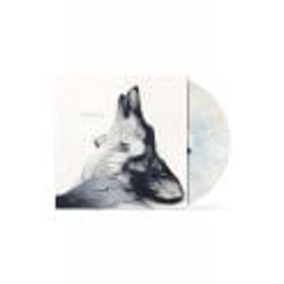 Vinilo LP Hopeless Records Transparente con Salpicaduras Azules y Blancas