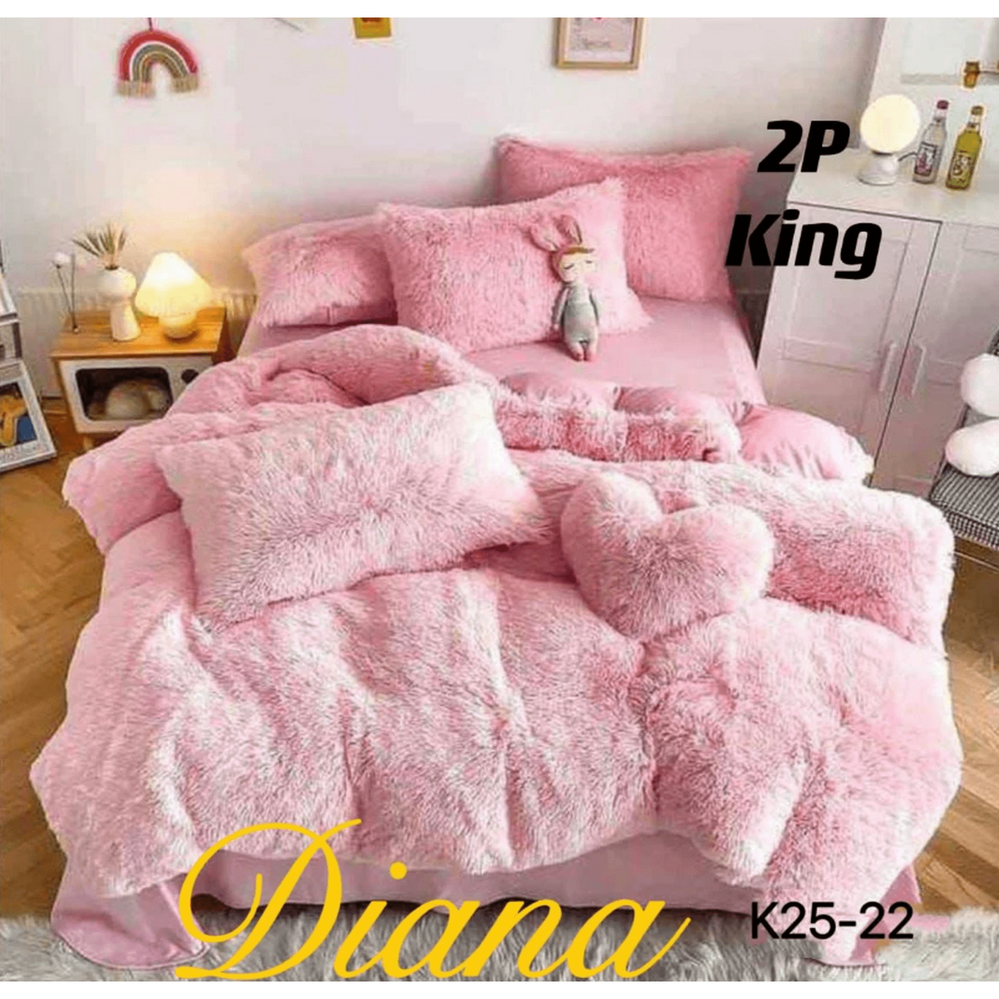 Tecnocasa - Plumón De Invierno Peludos Con Chiporro