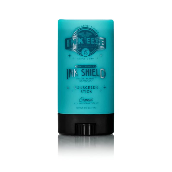 Protector solar en barra INK-EEZE Tattoo Ink Shield SPF 50 15 ml