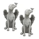 thumbnail image 5 of 2x Estatua De Mascotas Dog Angel's Wing Puppy Figurine Home Sculpture Jardín Decoración, 5 of 5
