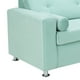 thumbnail image 3 of Sofa Vivo 3c Felpa 12 Verde Agua, 3 of 5