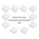 thumbnail image 2 of Pack10 Foco Led Panel Cuadrado Sobrepuesto 18w Luzfria/f027, 2 of 3