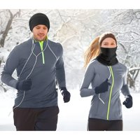 Mercado Ideas - Set 3 Cuello Polar Suave Calentadores Cómodo Unisex Ajustable Multiuso